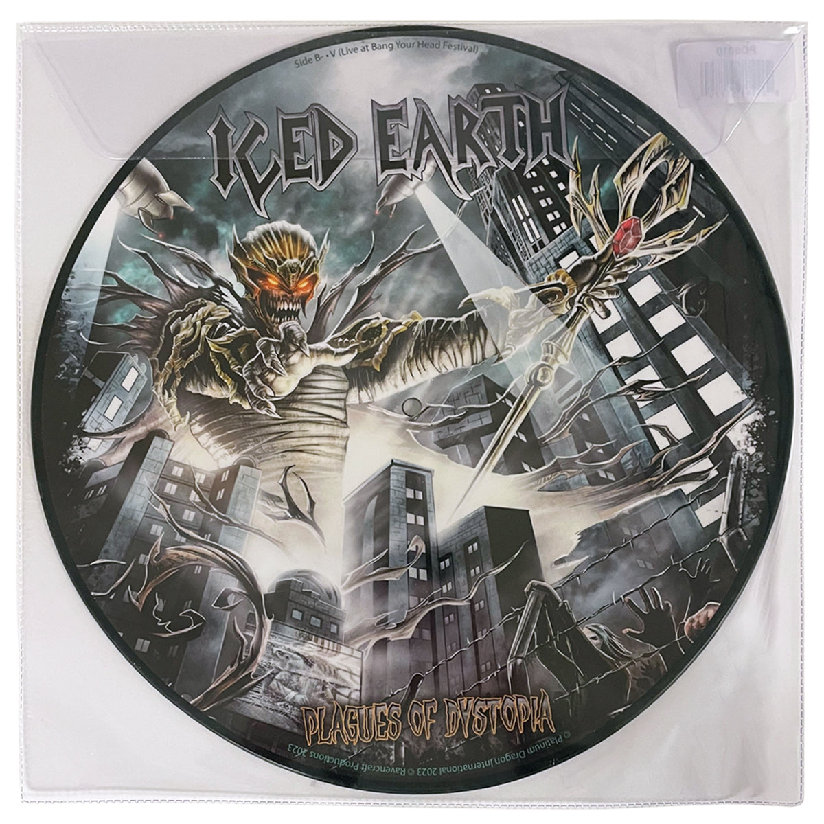 ICED EARTH Plagues of Dystopia EP (EU Record Store Day Exclusive Picture Disc)