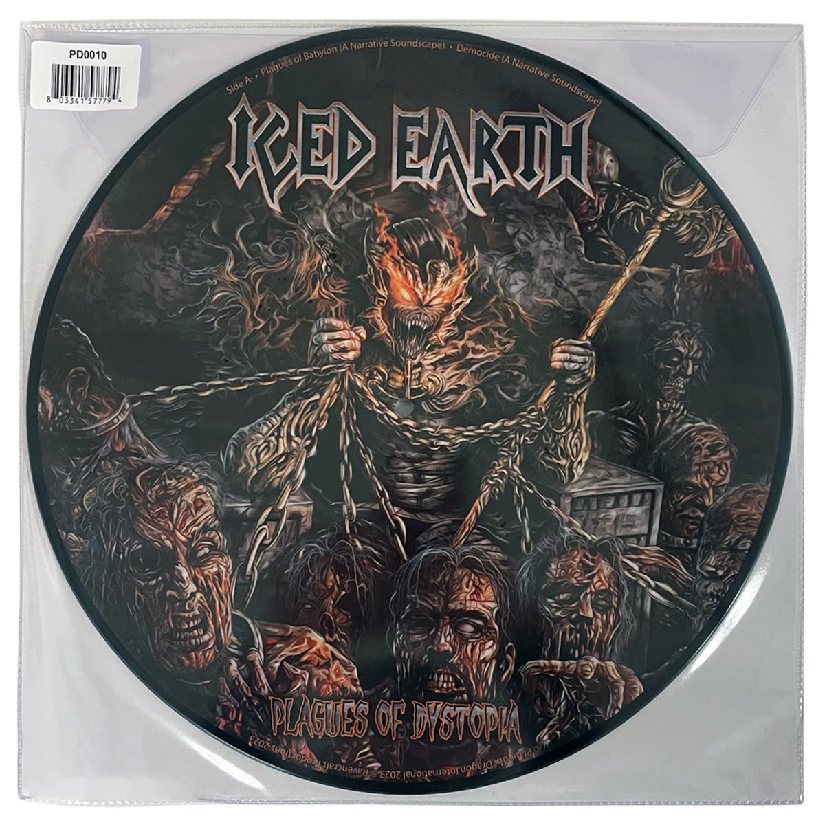 ICED EARTH Plagues of Dystopia EP (EU Record Store Day Exclusive Picture Disc)