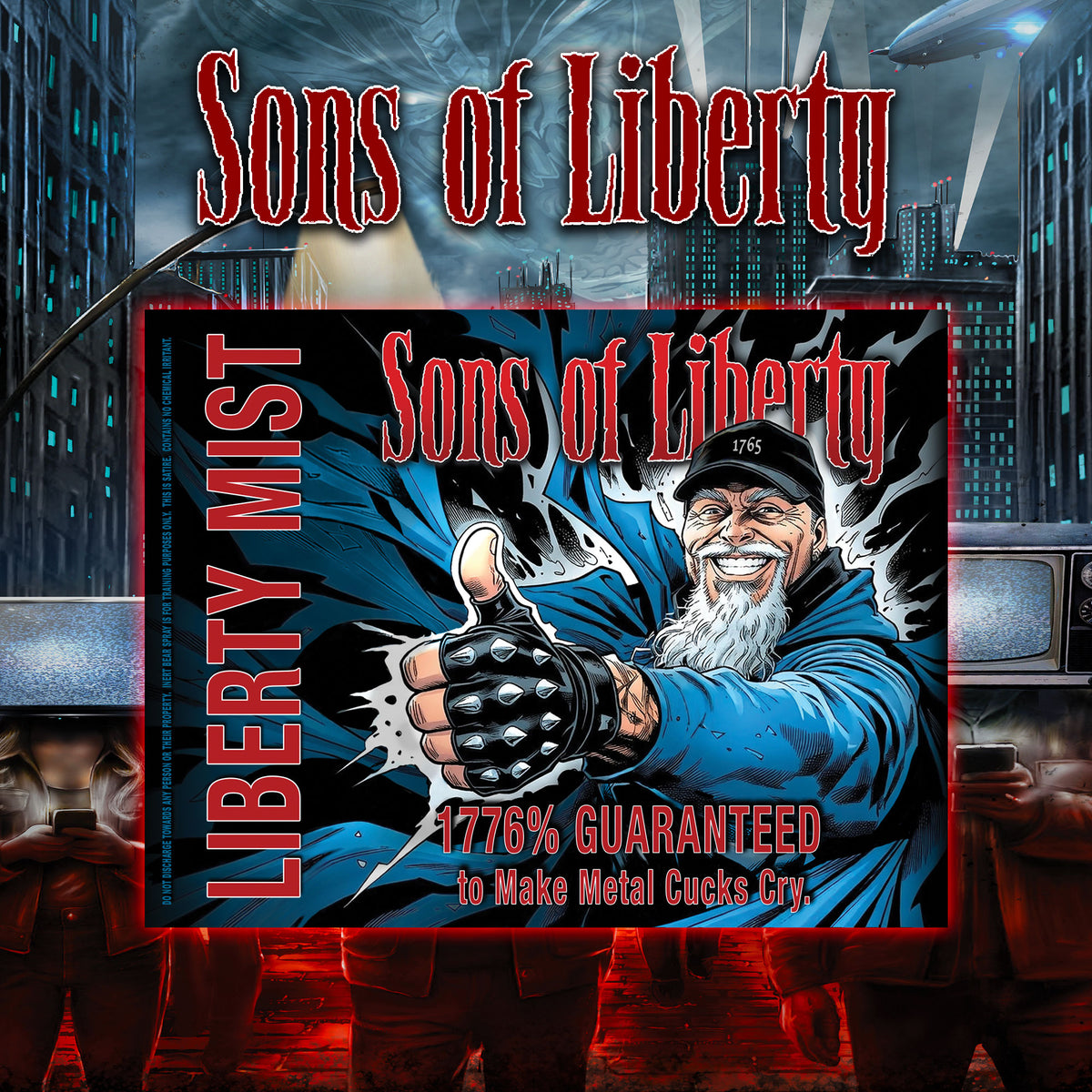 Sons of Liberty Liberty Mist Sticker