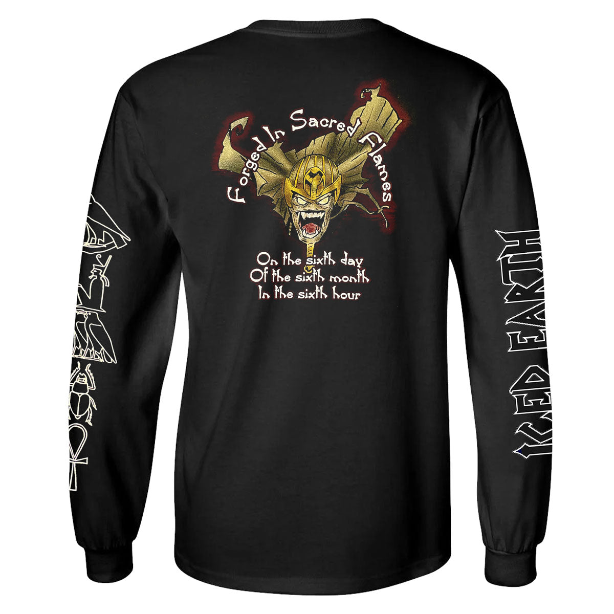 ICED EARTH Sacred Flames Long Sleeve