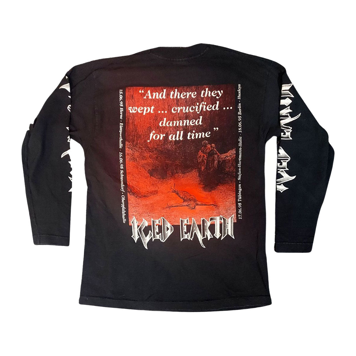ICED EARTH Burnt Offerings Long Sleeve Shirt