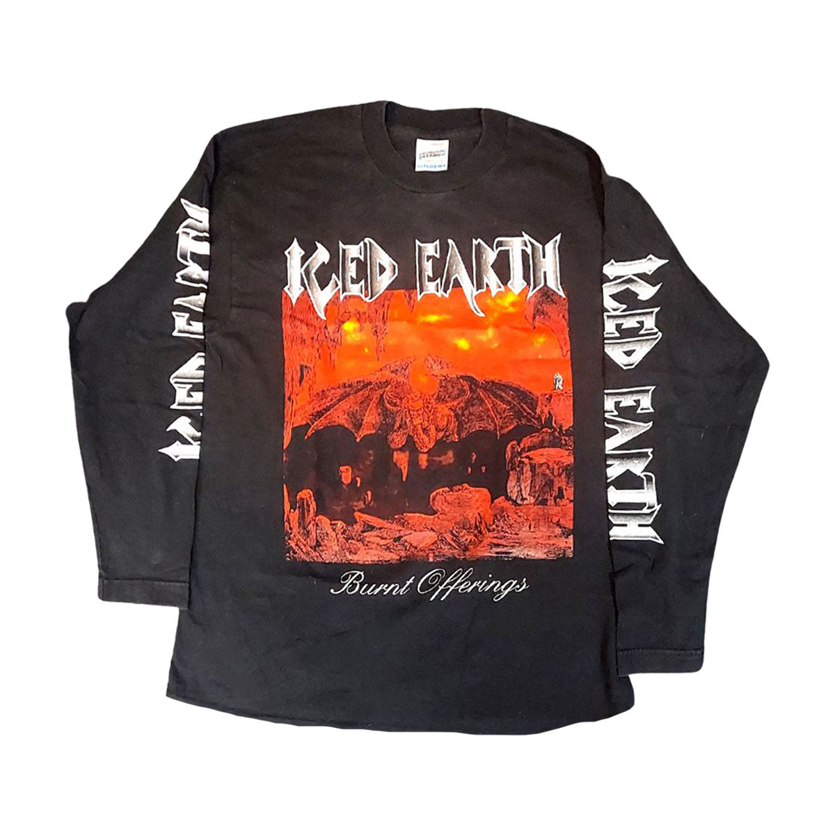 ICED EARTH Burnt Offerings Long Sleeve Shirt