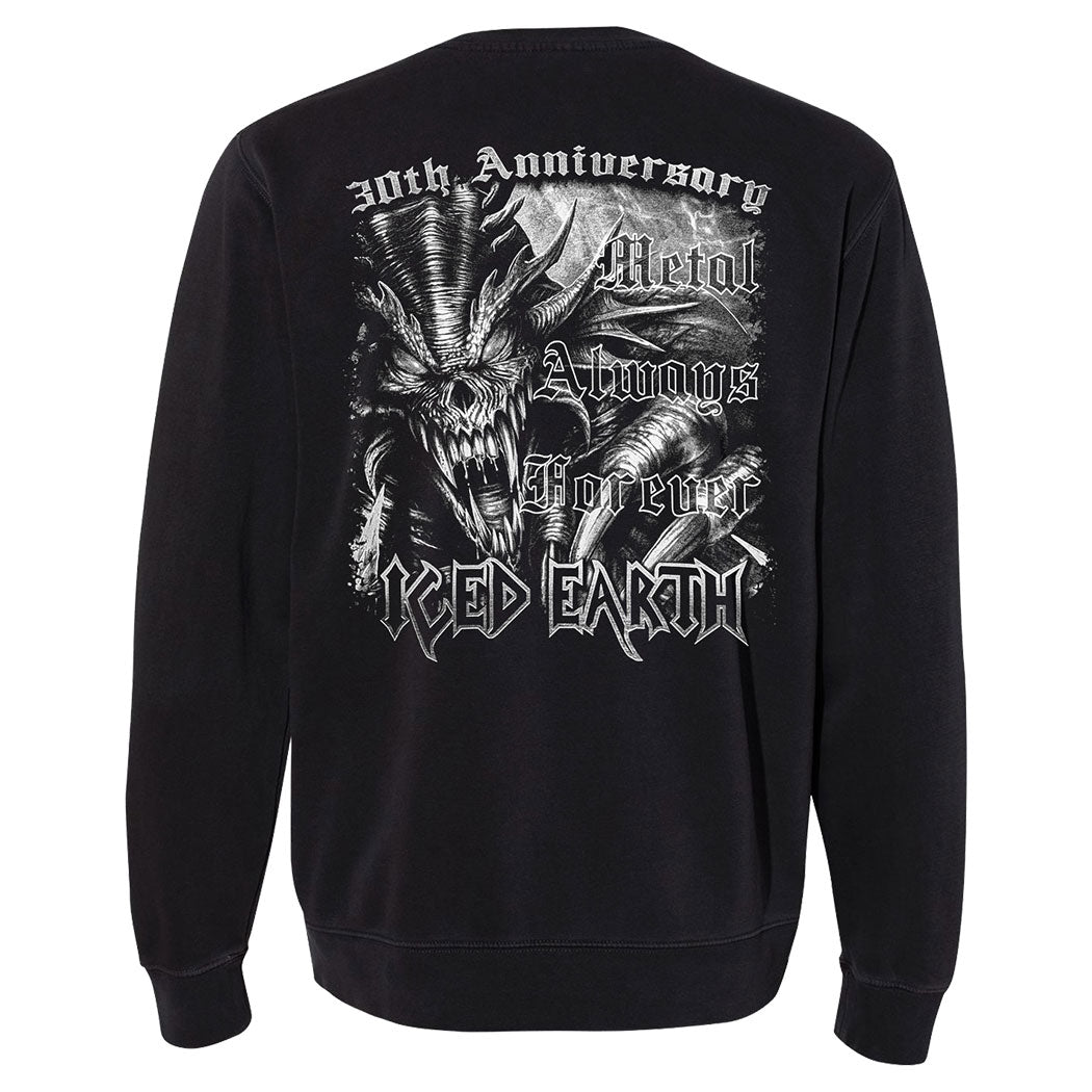 ICED EARTH Metal Always Forever Crewneck Sweatshirt