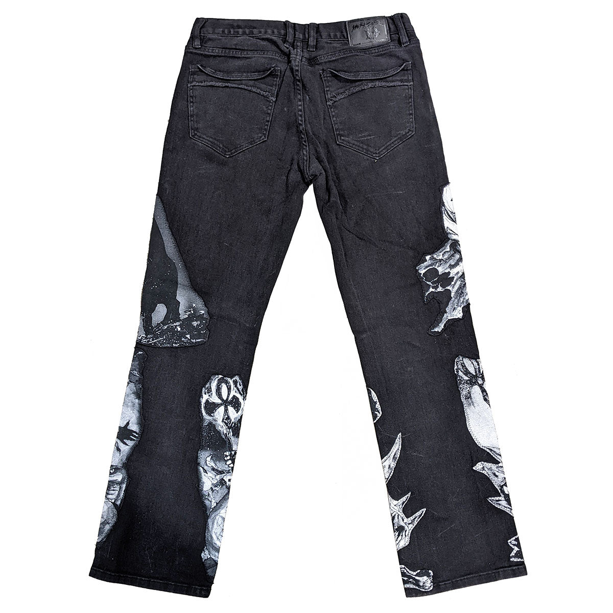 ICED EARTH Stage-Worn Jeans with Patches
