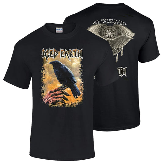 ICED EARTH Raven Wing T-Shirt