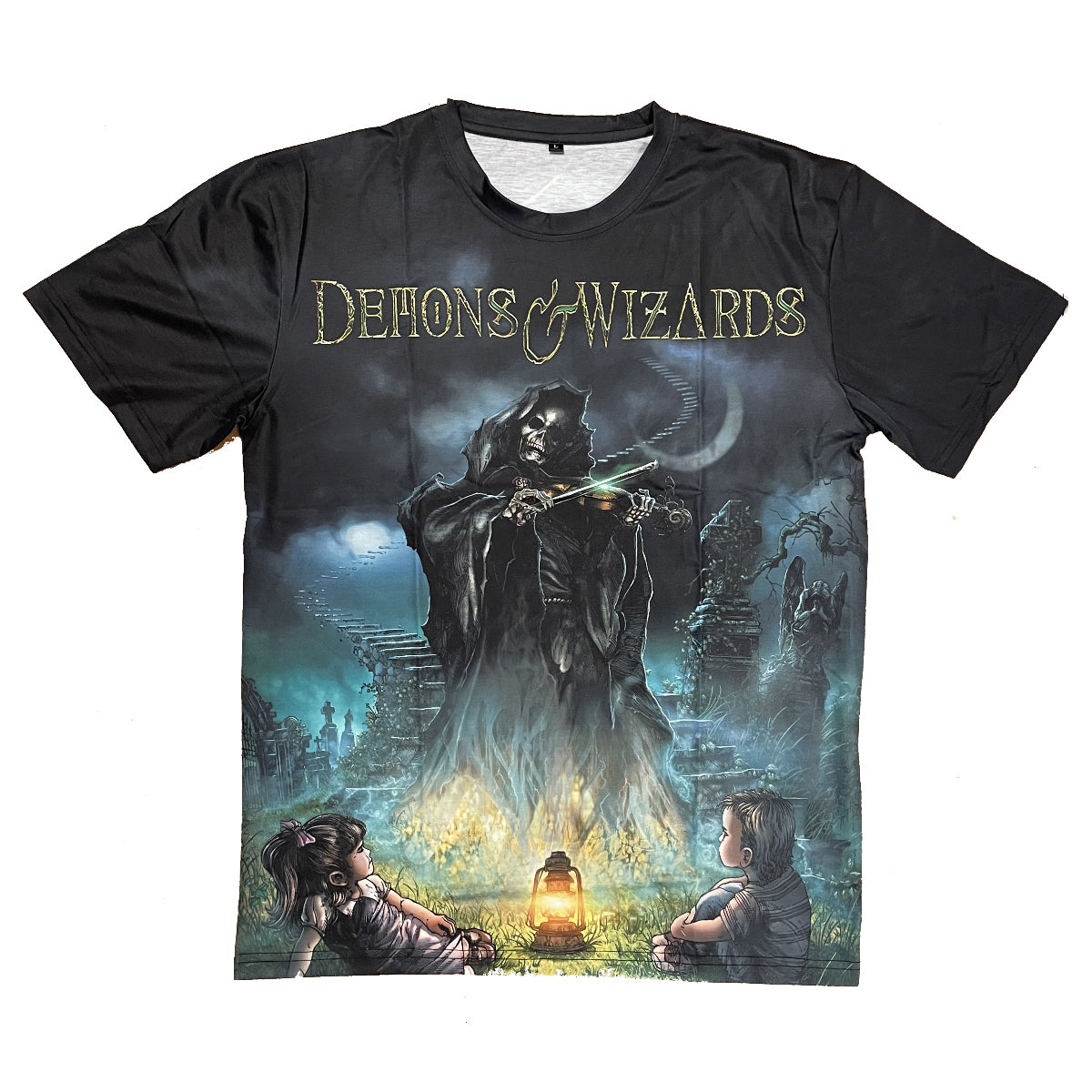 DEMONS & WIZARDS The Fiddler Sublimated Multicolor T-Shirt