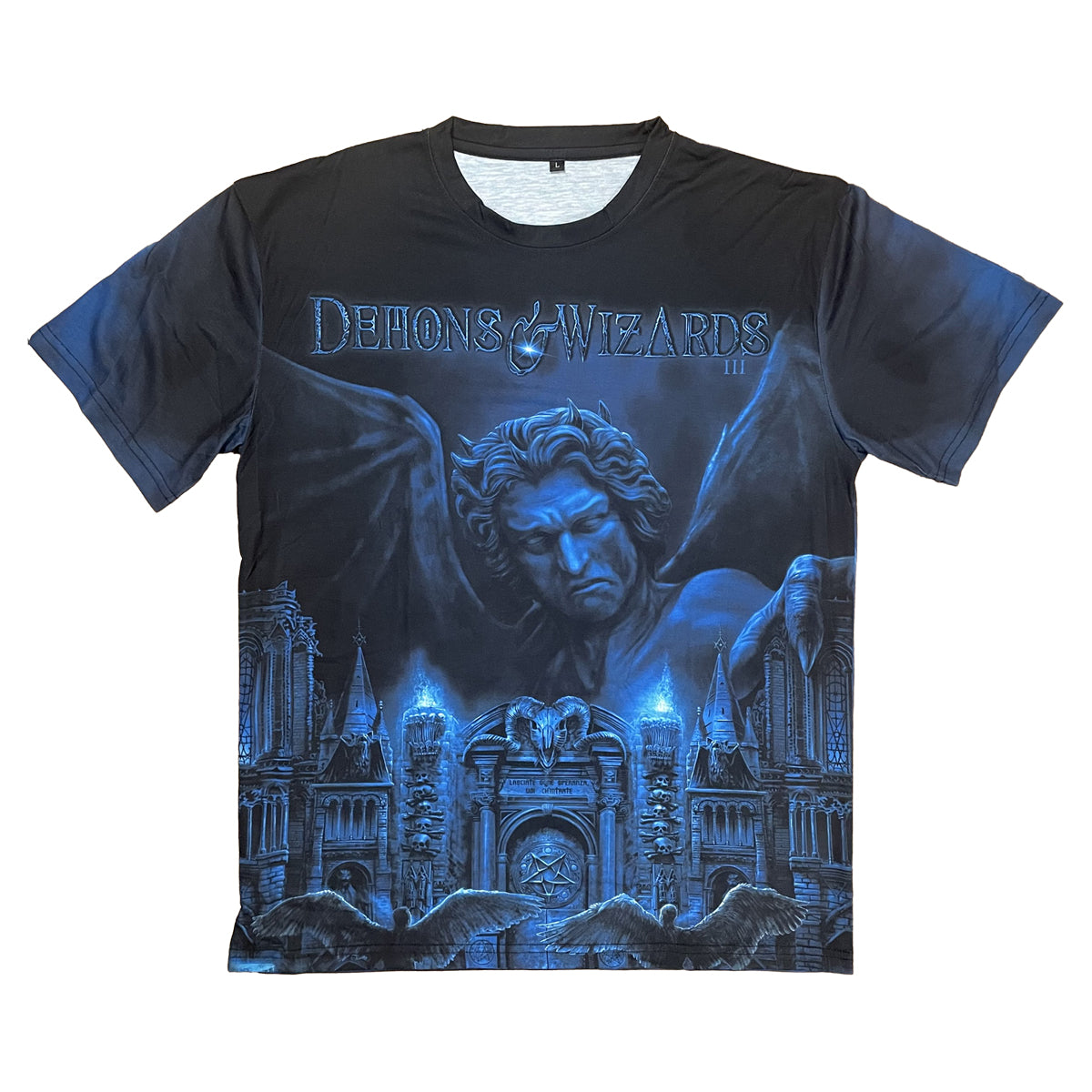 DEMONS & WIZARDS Demons & Wizards III Sublimated Multicolor T-Shirt
