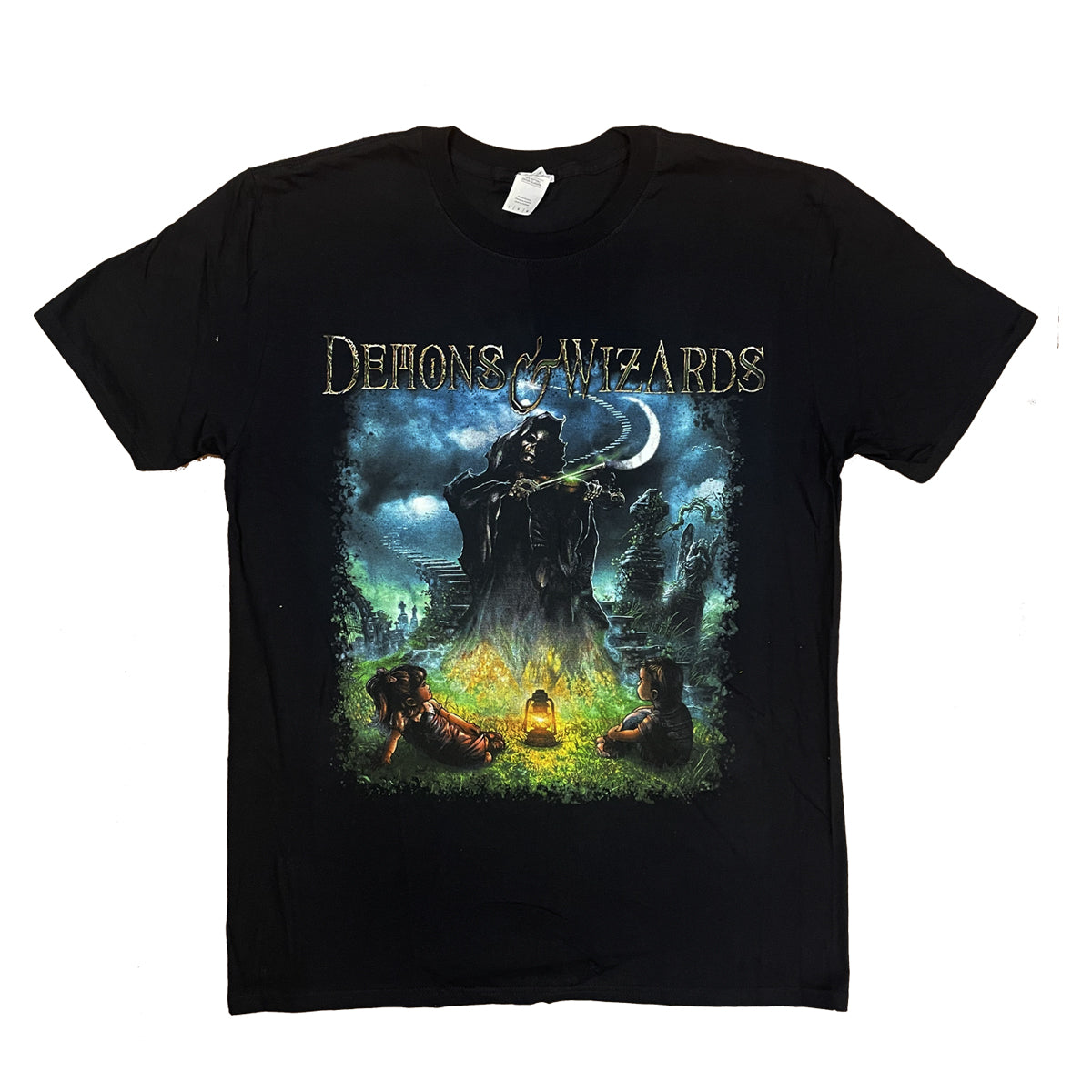 DEMONS & WIZARDS The Fiddler 2019 Tour Dateback T-Shirt