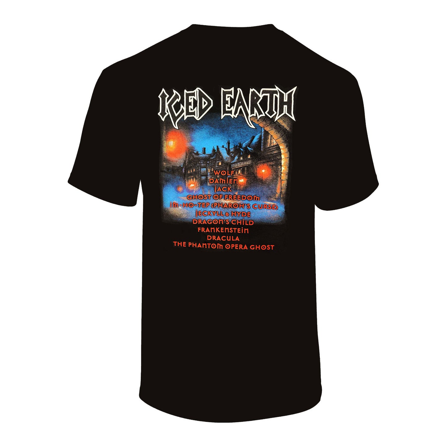 ICED EARTH Horror Show Song Back T-Shirt