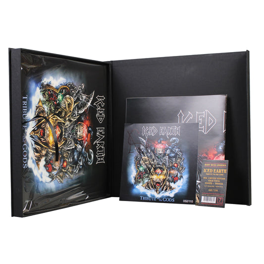 ICED EARTH Tribute to the Gods Limited Edition Box Set - Gold Vinyl (Signed)