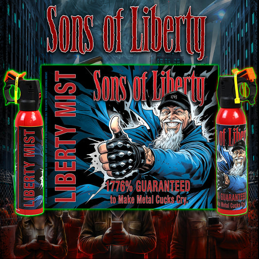 LIMITED TO 50 - Sons of Liberty - Liberty Mist Canister