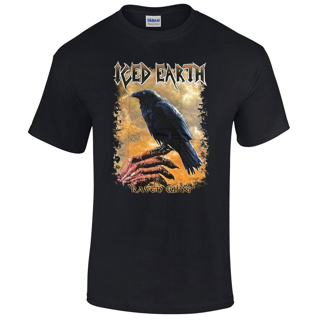 ICED EARTH Raven Wing T-Shirt