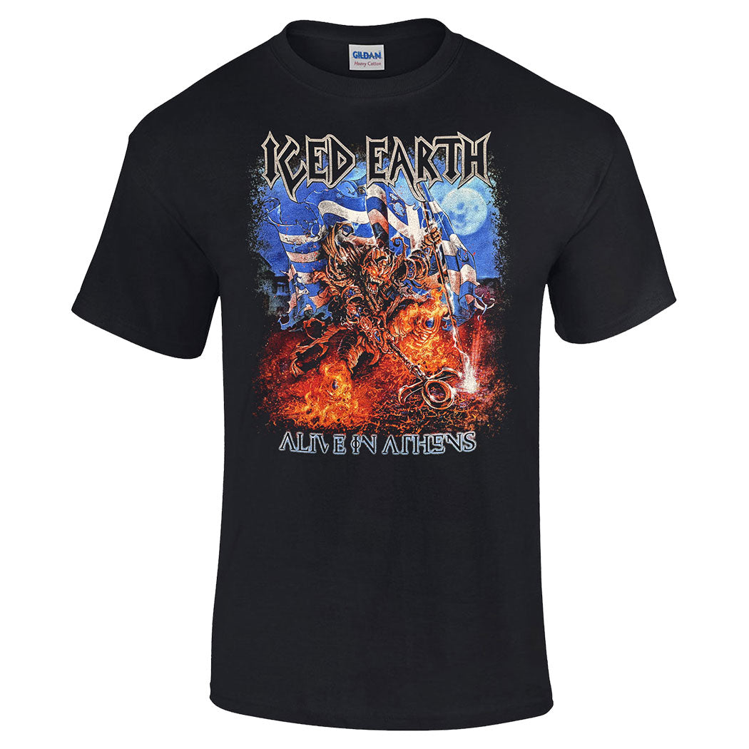 ICED EARTH Alive In Athens T-Shirt