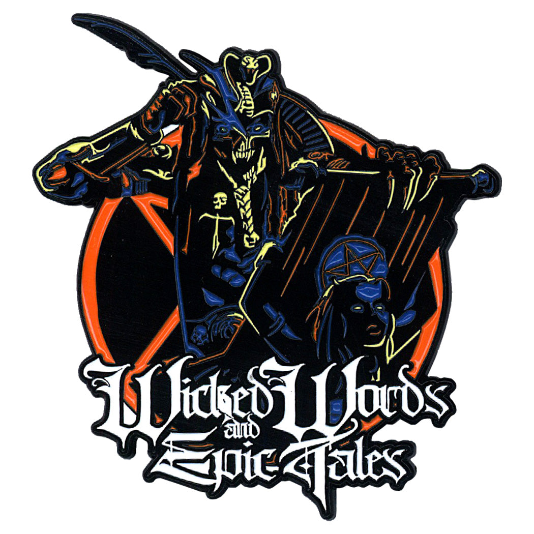 ICED EARTH Wicked Words & Epic Tales Pharoah Pin