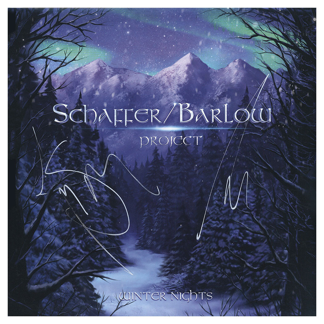 ICED EARTH Schaffer Barlow Project Vinyl LP - Black (Signed)