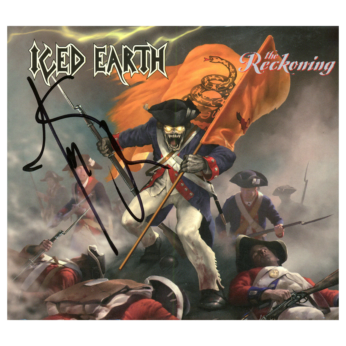 ICED EARTH The Reckoning Signed CD