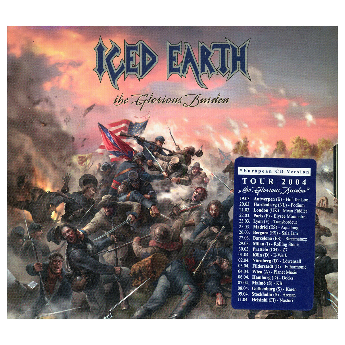 ICED EARTH The Glorious Burden CD